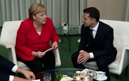 Зеленский ценит вклад Меркель в урегулирование на Донбассе - посол