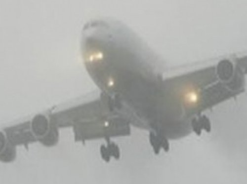 Одесский аэропорт снова работает с перебоями из-за тумана