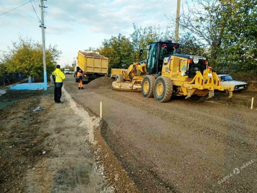 В Одесской области приступили к ремонту автодороги Белолесье – Приморское – Рассейка
