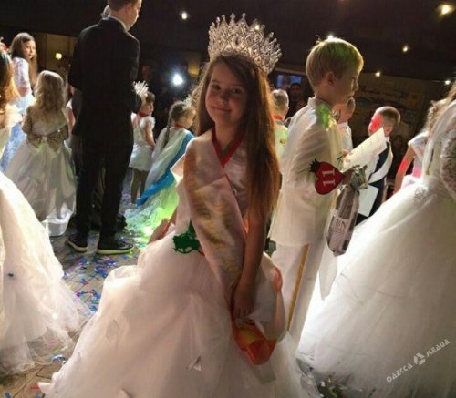 Семилетняя одесситка завоевала титул «Самая красивая украиночка — 2019»