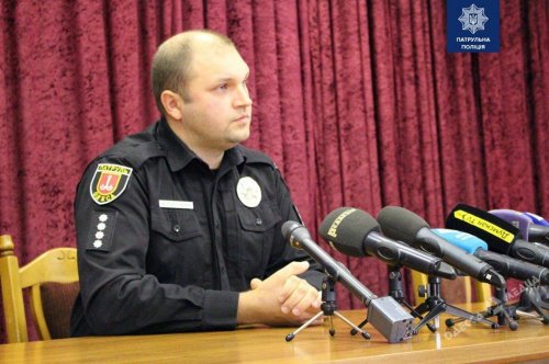 Одесским патрульным представили нового руководителя