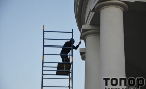 Воронцовскую колоннаду снова ремонтируют (ФОТО)