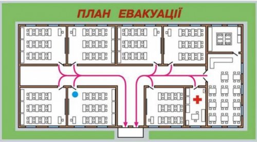 В одесских школах пройдут учения по пожарной безопасности, а в дневники вклеят планы эвакуации