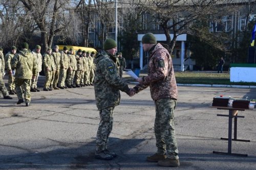 В Сарате поздравили военных (фото)