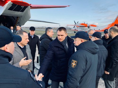 В Одессу прилетела правительственная комиссия, которая займется расследованием пожара на Троицкой