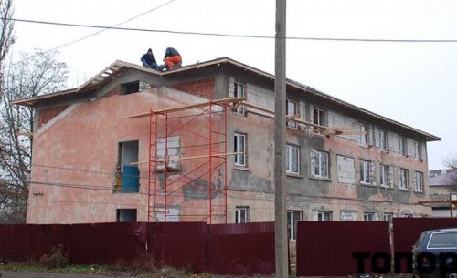 В Болграде начались работы в доме для медиков
