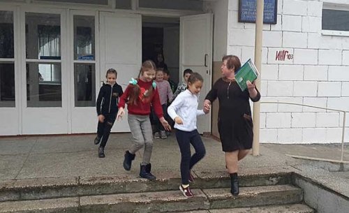 В школах Болградского района учились эвакуироваться