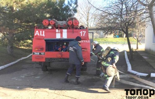 В Болграде спасатели пришли к дошкольникам