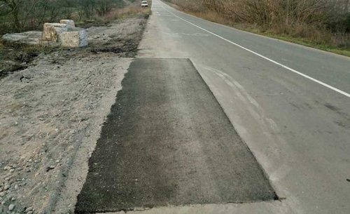 В Болградском районе отремонтировали аварийный участок дороги