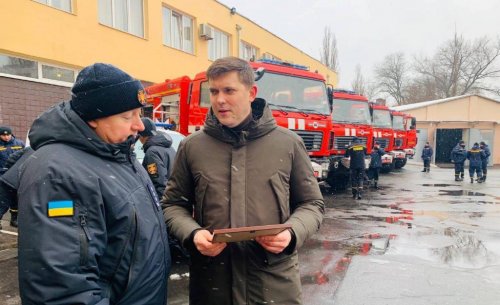 Одесские спасатели получили новые пожарные машины