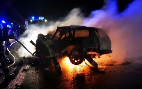 В аварии под Черновцами сгорели три человека