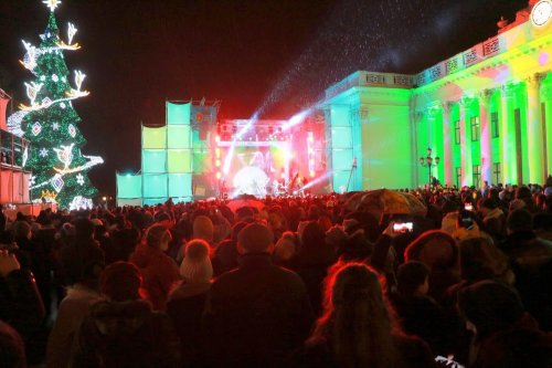 Как в Одессе Новый Год встретили (фото, видео)