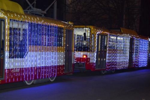 В рождественском параде одесских трамваев примет участие семья «Одиссеев»