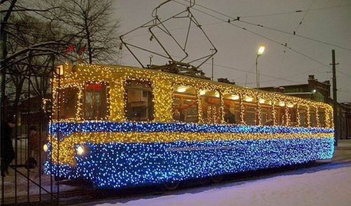 В Одессе устроят Рождественский парад трамваев