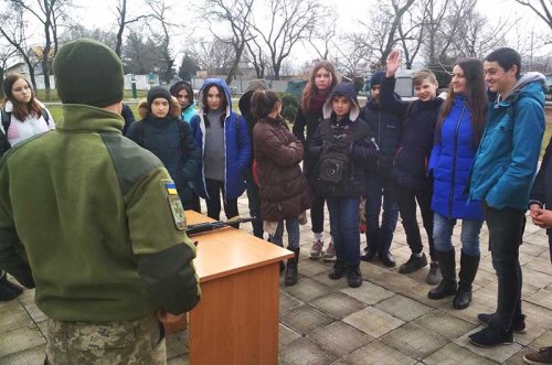 Болградские школьники побывали у пограничников