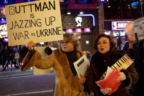 Одесситка рассказала, как в Нью-Йорке протестуют в поддержку Украины (фото)