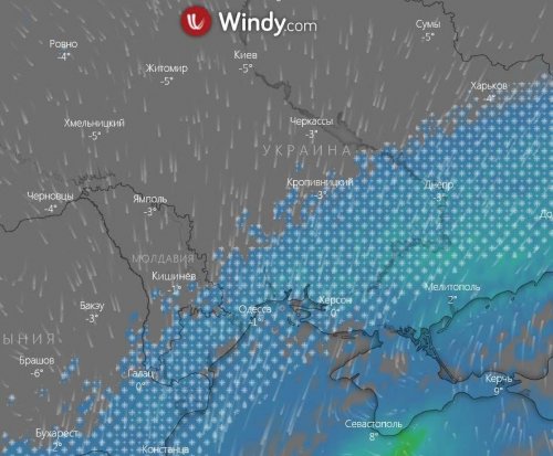 В Одессе ожидается ухудшение погодных условий: метель и гололед