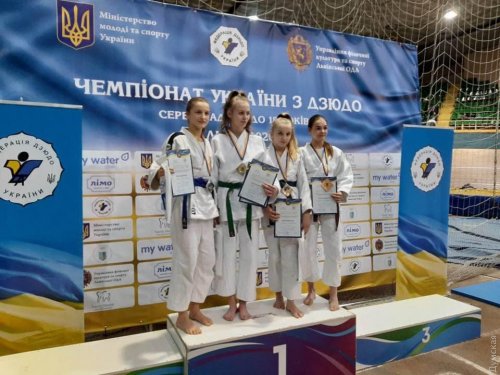 Дзюдоисты из Одесской области завоевали семь медалей чемпионата Украины
