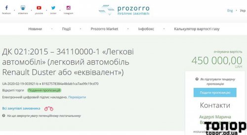 В Болградском горсовете решили купить новый автомобиль