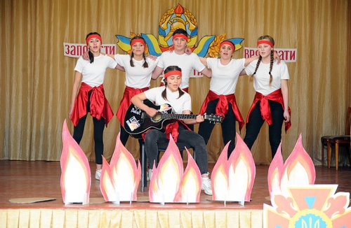 В Болградском районе соревновались юные пожарные