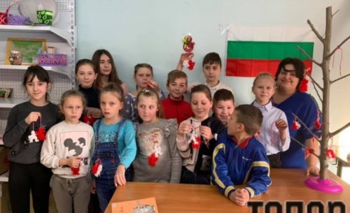 Учащиеся воскресной болгарской школы Арциза встречали весну (фото)
