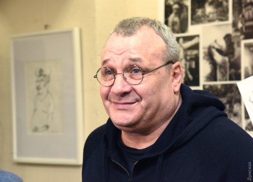 К 60-летию Михаила Ревы Всемирный клуб одесситов открыл его персональную выставку