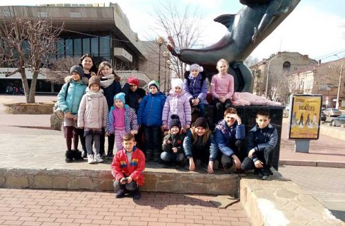 Дети участников АТО из Болграда побывали в одесском театре