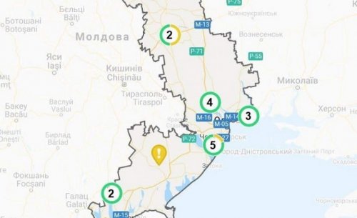 В Одесской области заработал онлайн сервис жалоб на качество дорог