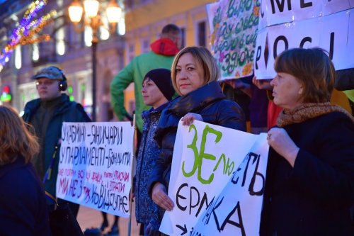 Возле Дюка митинговали за соблюдение государственных интересов Украины
