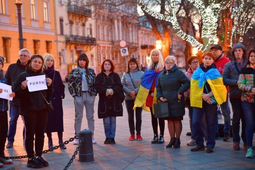 Возле Дюка митинговали за соблюдение государственных интересов Украины