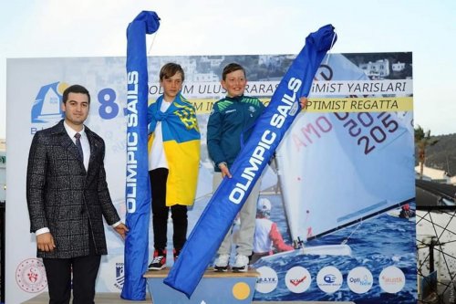 11-летний яхтсмен из Одессы победил в международной регате в Турции (фото)