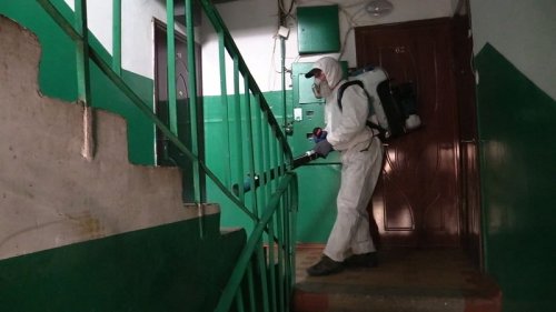 В подъездах домов Белгорода-Днестровского проводят санобработку