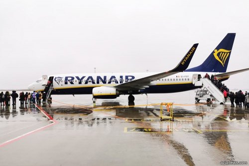 Из Одессы в Рим будет летать лоукостер Ryanair