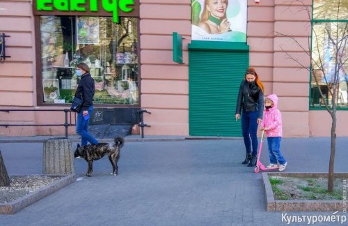 Как выглядит Дерибасовская во время карантина (фото)