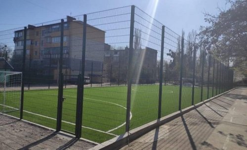 В Ренийском лицее построена новая спортивная площадка