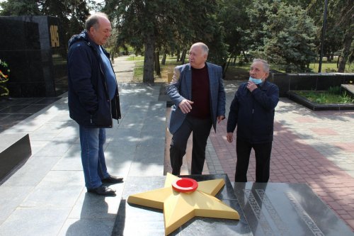 В Белгороде-Днестровском к 75-летию Победы восстановили звезду