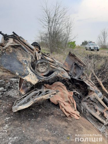 В Одесской области перевернулся и сгорел ВАЗ: водитель погиб