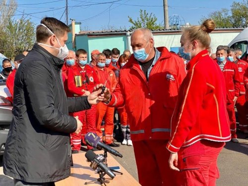 Одесская область получила еще 24 автомобиля скорой помощи