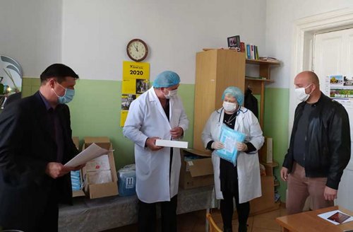 Болградские медики получили средства защиты, закупленные за счет местного бюджета