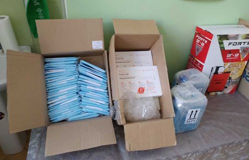 Болградские медики получили средства защиты, закупленные за счет местного бюджета