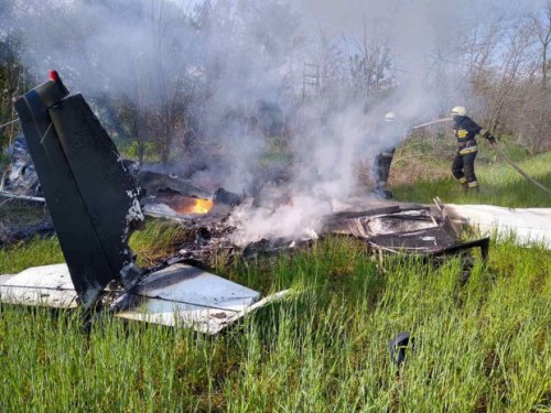 В Днепропетровской области разбился легкомоторный самолет: погиб опытный пилот и курсант