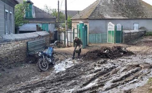 В село Болградского района дождь принес неприятности (фото)