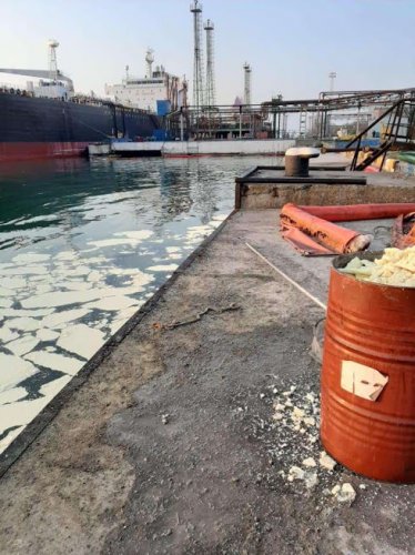 8 тонн пальмового масла вылилось в море под Одессой. Судовладельцу выписали штраф 2,4 млн долларов