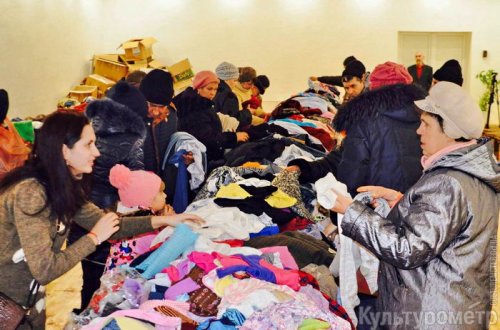 312 тонн одежды и обуви передали нуждающимся в Одессе