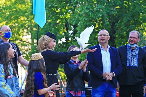 В Одессе прошел митинг-реквием, посвященный годовщине депортации крымскихх татар