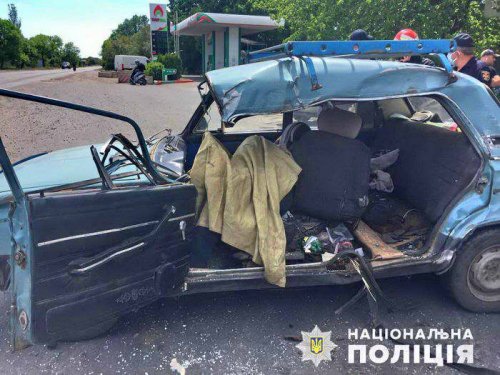 Под Одессой произошла смертельная авария легковушки и грузовика