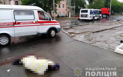 В Одессе маршрутка сбила насмерть пешехода на «зебре»