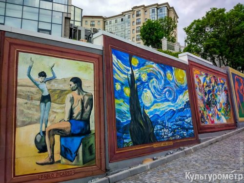 Новая одесская достопримечательность — картинный стрит-арт на спуске к морю (фото)