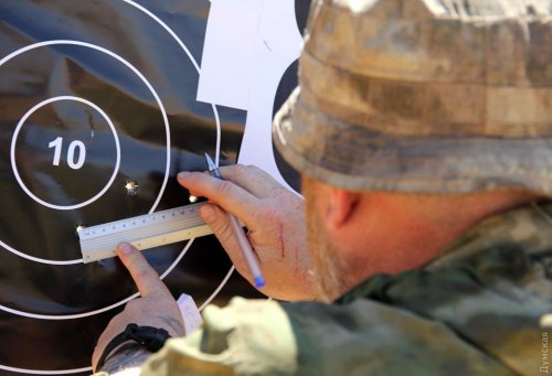 В морской пехоте Украины определили лучших снайперов