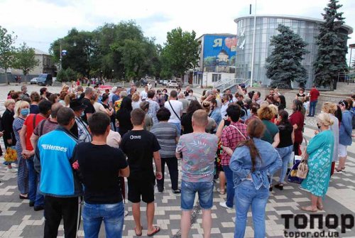 В Болграде протест предпринимателей закончился обращением главы РГА за помощью к руководителю области и начальнику полиции